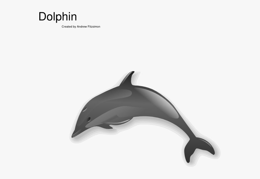 Silhouette Clipart Dolphin - Jumping Dolphin Clipart Gif, HD Png Download, Free Download