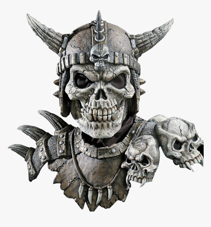 #skull #skeleton #bone #head #ghost #demon #devil #king - Kronos Mask, HD Png Download, Free Download
