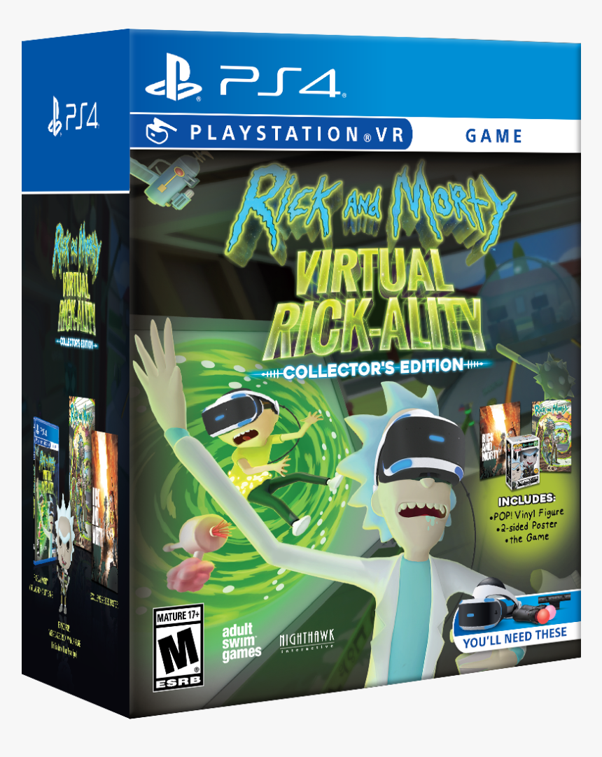 Rick And Morty Virtual Rick Ality Collector's Edition, HD Png Download, Free Download
