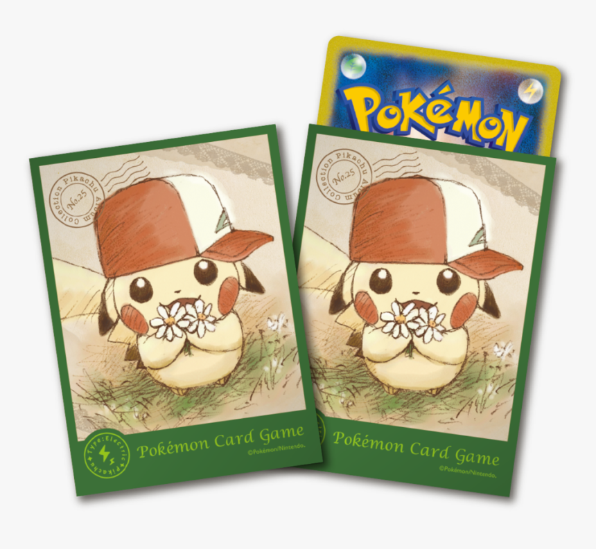 Pokemon Center Japanese Card Sleeves - Pokemon Card Sleeves, HD Png Download, Free Download