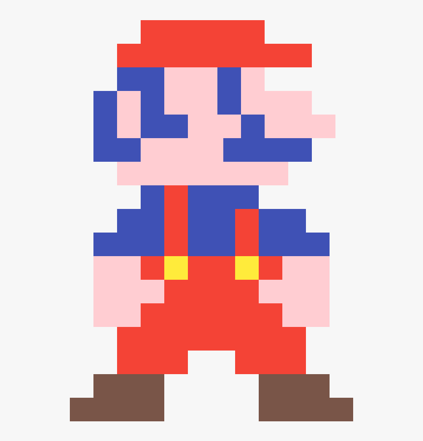Mario The Jumpman - 8 Bit Mario Png, Transparent Png, Free Download