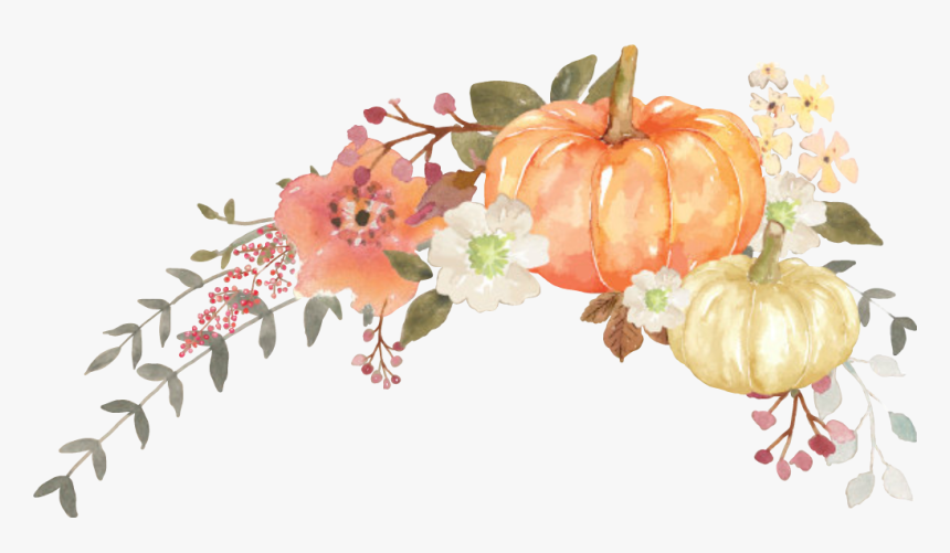 #beautiful #watercolor #lovewatercolors #fall #fallcolors - Fall Pumpkin Watercolor Png, Transparent Png, Free Download