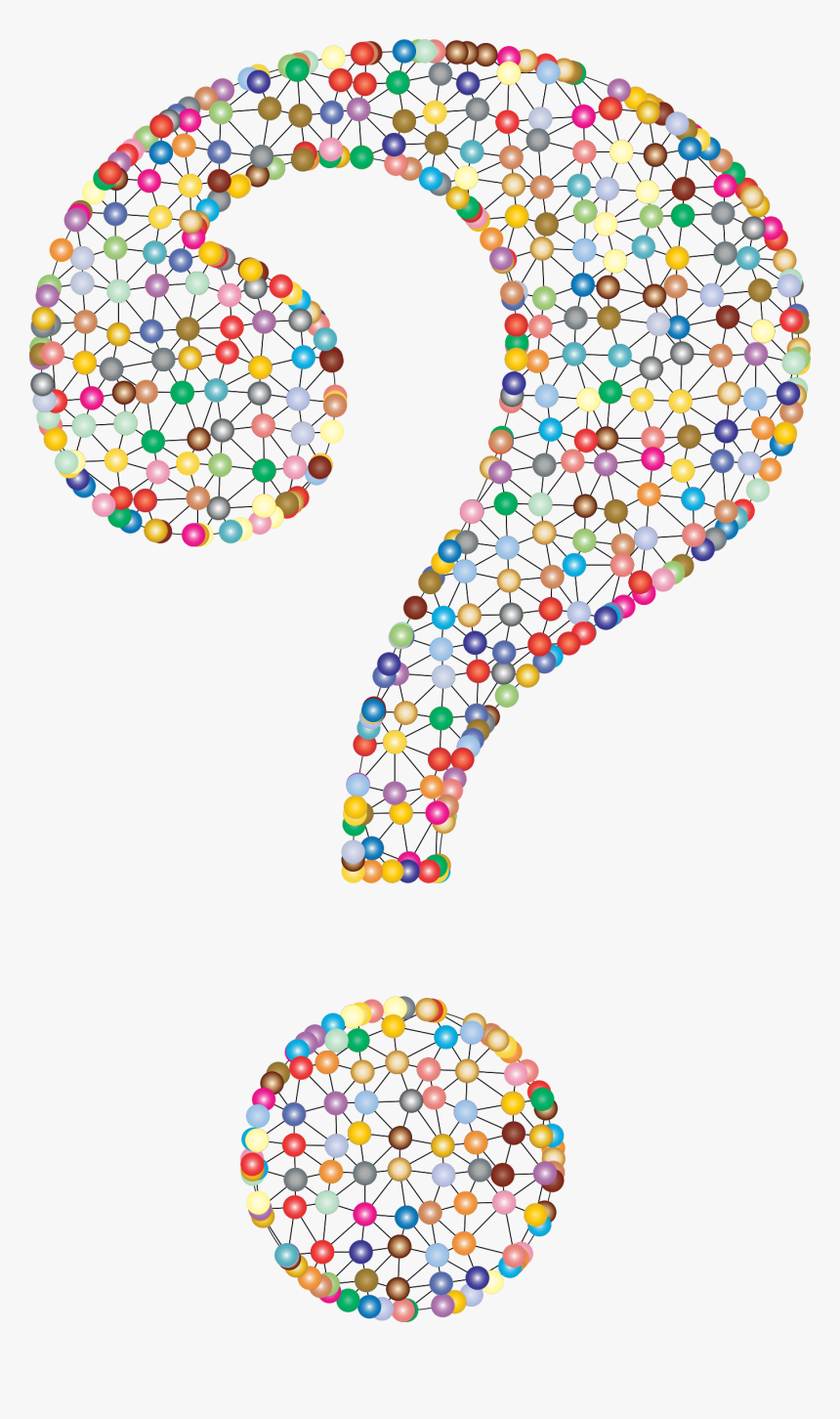Prismatic Wireframe Question Mark 2 Clip Arts - Ask Questions Clip Art, HD Png Download, Free Download