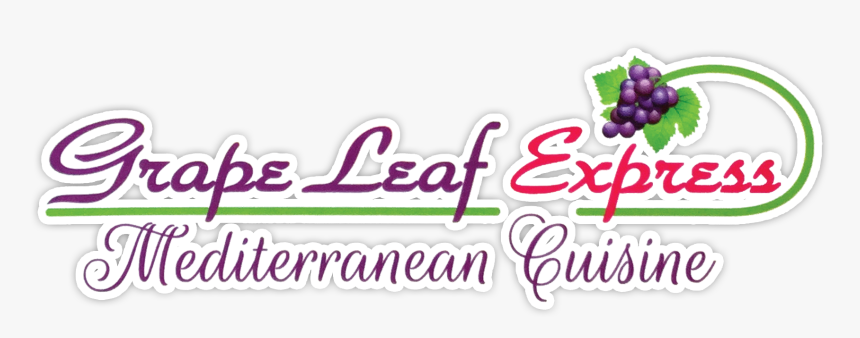 Grape Leaf Express - Calligraphy, HD Png Download, Free Download