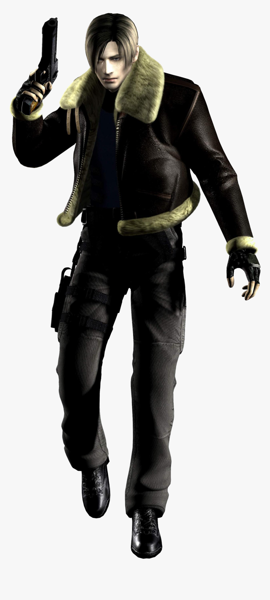 Resident Evil 4 Beta Leon , Png Download - Leon S Kennedy Resident Evil 3.5, Transparent Png, Free Download