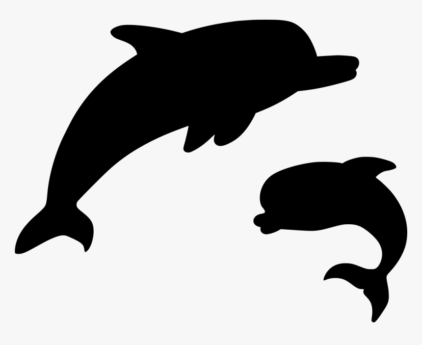 Transparent Dolphin Silhouette Png - Animal, Png Download, Free Download