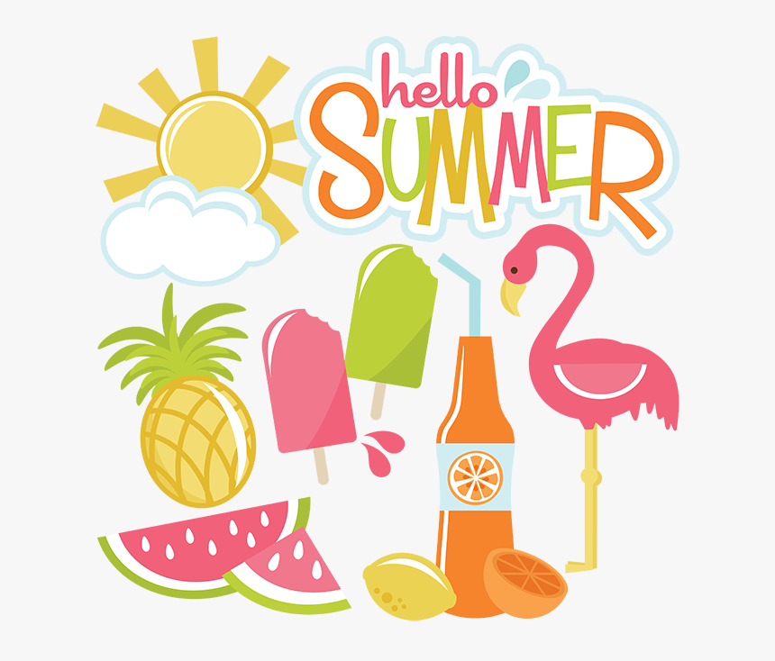 Cute Hello Summer Clipart, HD Png Download, Free Download