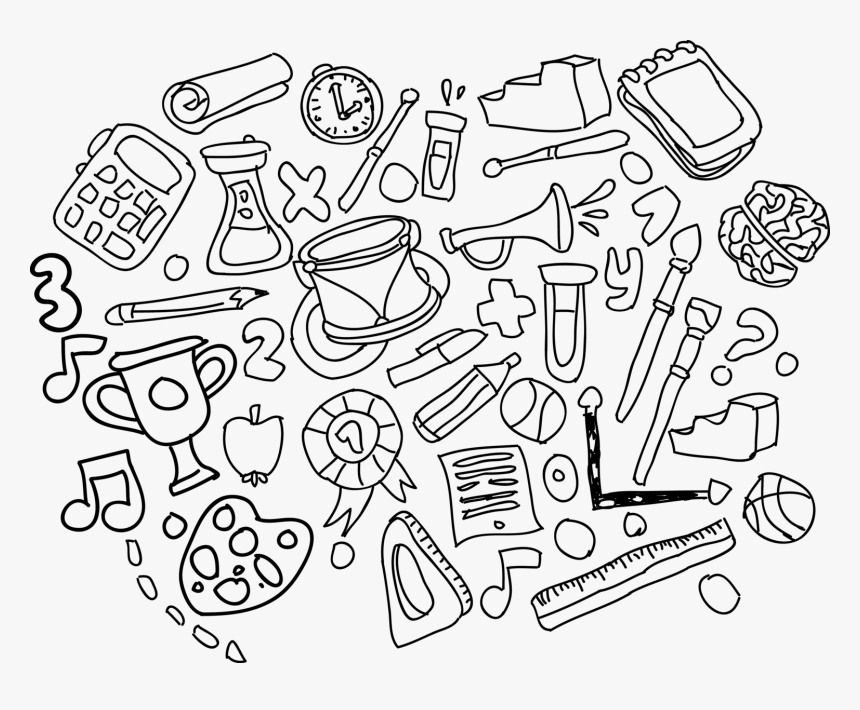 Doodles No - - Science Doodles Transparent Background, HD Png Download, Free Download