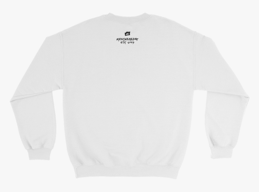 Mensweardog Doodle Sweatshirt - Back Of White Sweatshirt, HD Png Download, Free Download