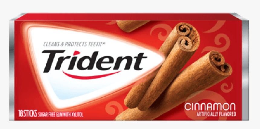 Trident Cinnamon - Trident Cinnamon Gum, HD Png Download, Free Download