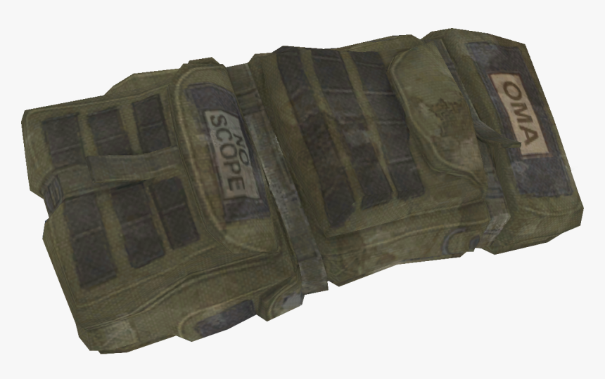 One Man Army Bag Render Mw2 ] - Mw2 One Man Army Bag, HD Png Download, Free Download