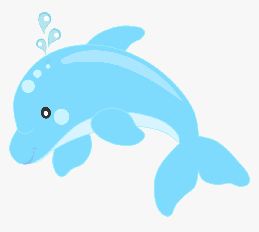 Silhouette Clipart Dolphin - Golfinho Desenho Png, Transparent Png, Free Download