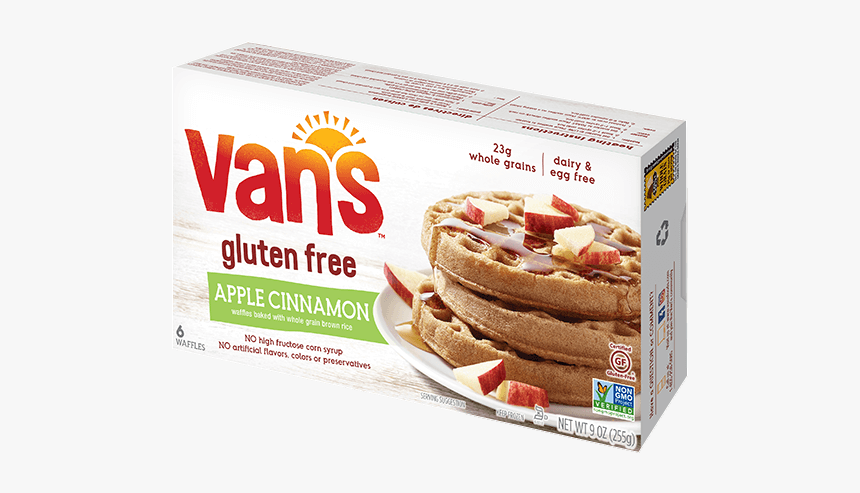 Gluten Free Waffles - Van's Gluten Free Original Waffles, HD Png Download, Free Download