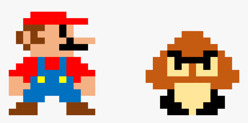 Transparent Bored Png - Mario Bros Pixel Png, Png Download, Free Download