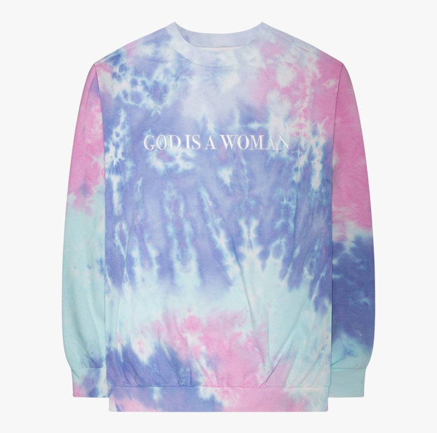 God Is A Woman Tie Dye Crewneck, HD Png Download, Free Download