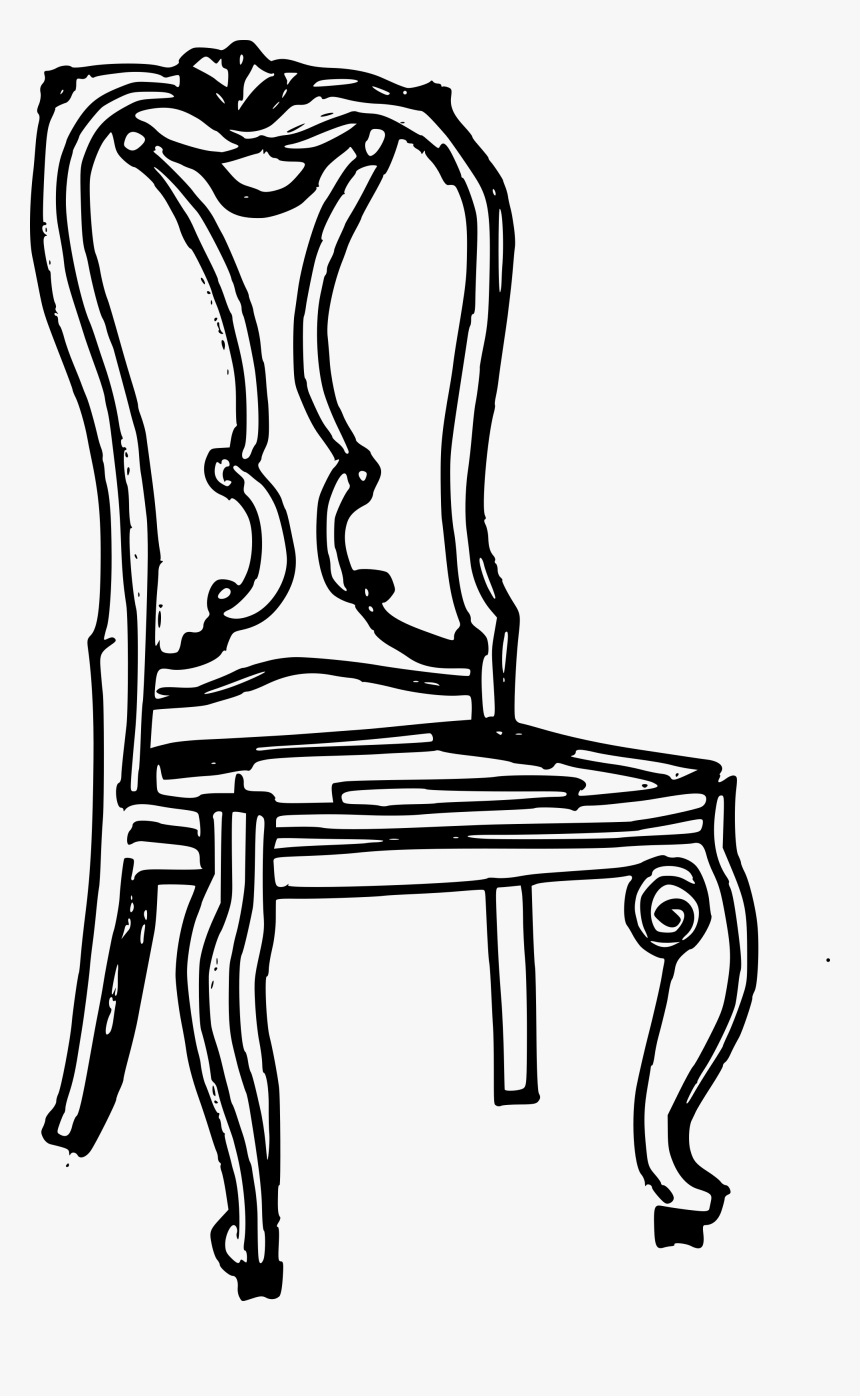 Chair Hand Drawn Png, Transparent Png, Free Download