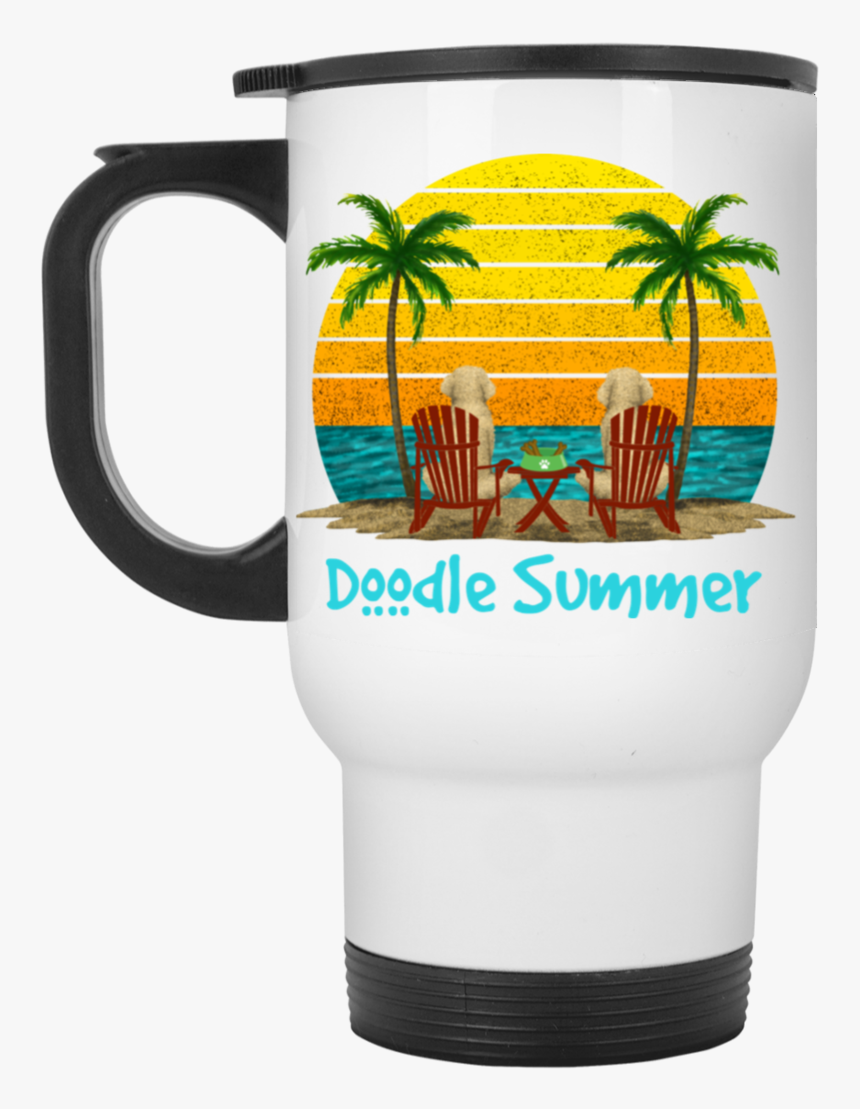 Doodle Summer White Travel Mug - Wrangler Butts Drive Me Nuts, HD Png Download, Free Download