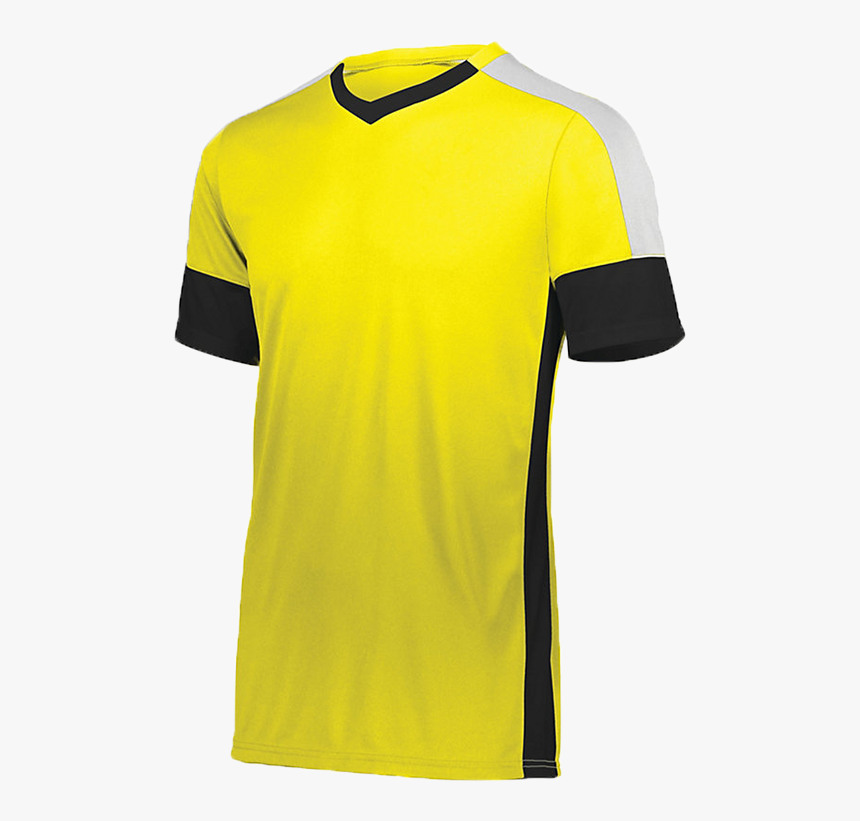 Wembley Soccer Jersey 322930 Power Yellow Black White - Active Shirt, HD Png Download, Free Download