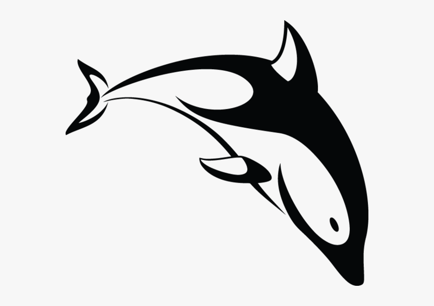 Stylized Dolphin, HD Png Download, Free Download