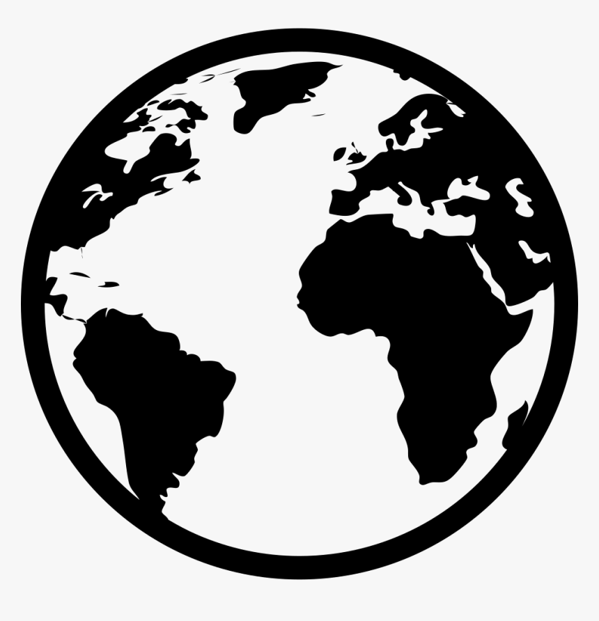 All Continent - Simple World Map Outline Png, Transparent Png, Free Download