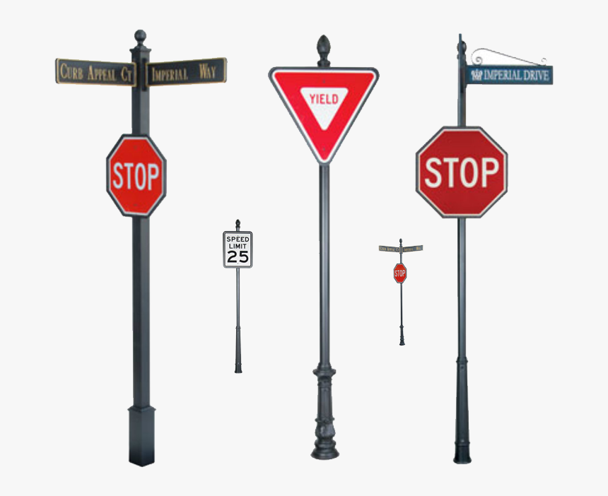 Street & Stop Signs - Stop Sign, HD Png Download, Free Download