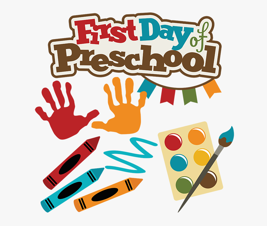 Preschool Border Clipart Free Images 3 Png - 1st Day Of School Preschool, Transparent Png, Free Download