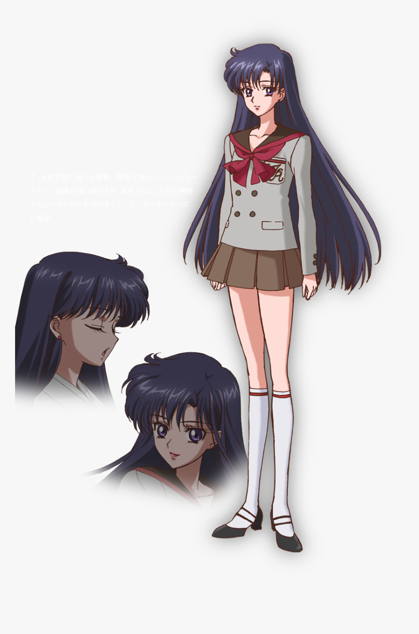 Sailor Moon Rei School Uniform, HD Png Download, Free Download