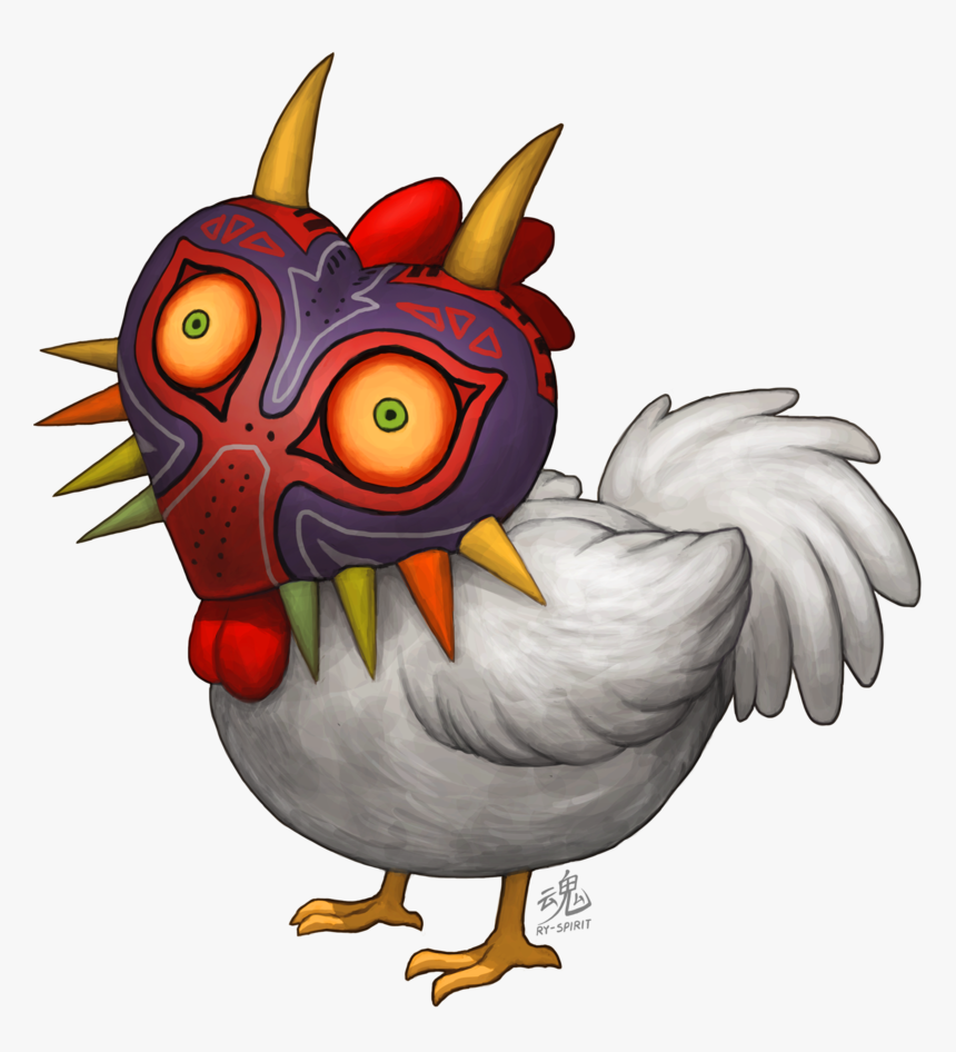 Ry-spirit The Legend Of Zelda - Cucco Majora's Mask, HD Png Download, Free Download