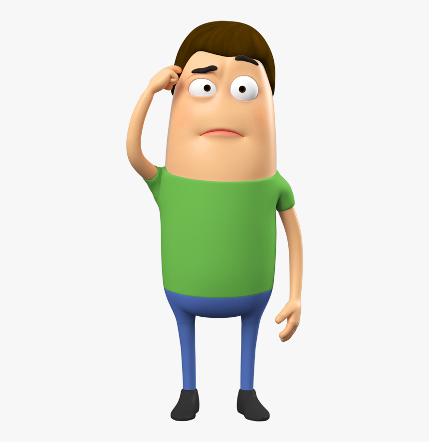 Confused Character Png, Transparent Png, Free Download