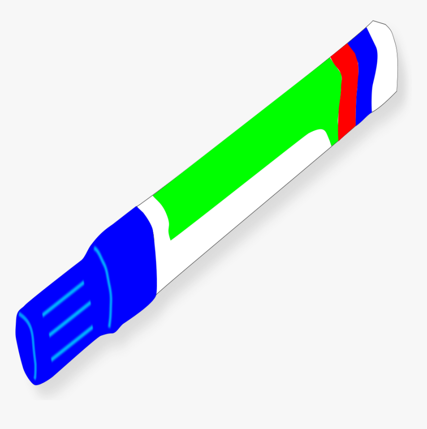 Clip Art Crayola Marker Clipart Panda - Marker Pen Clipart, HD Png Download, Free Download