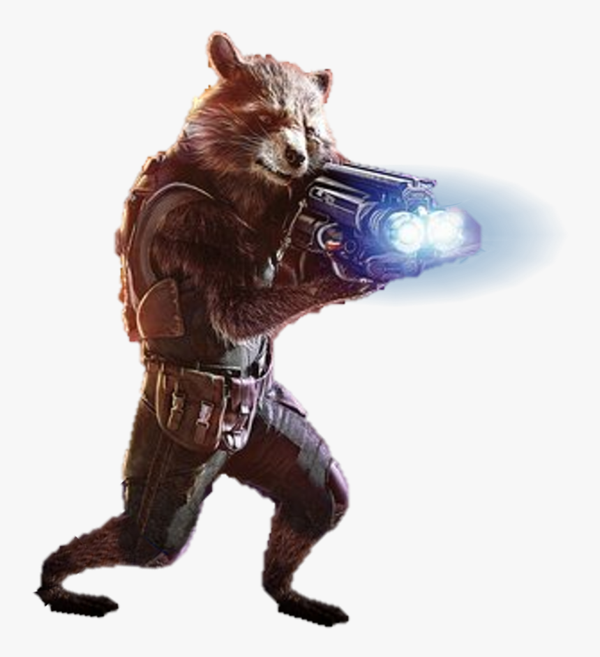 Grizzly Bear,fictional Bear,wolverine,action Figure - Rocket Raccoon Transparent Background, HD Png Download, Free Download