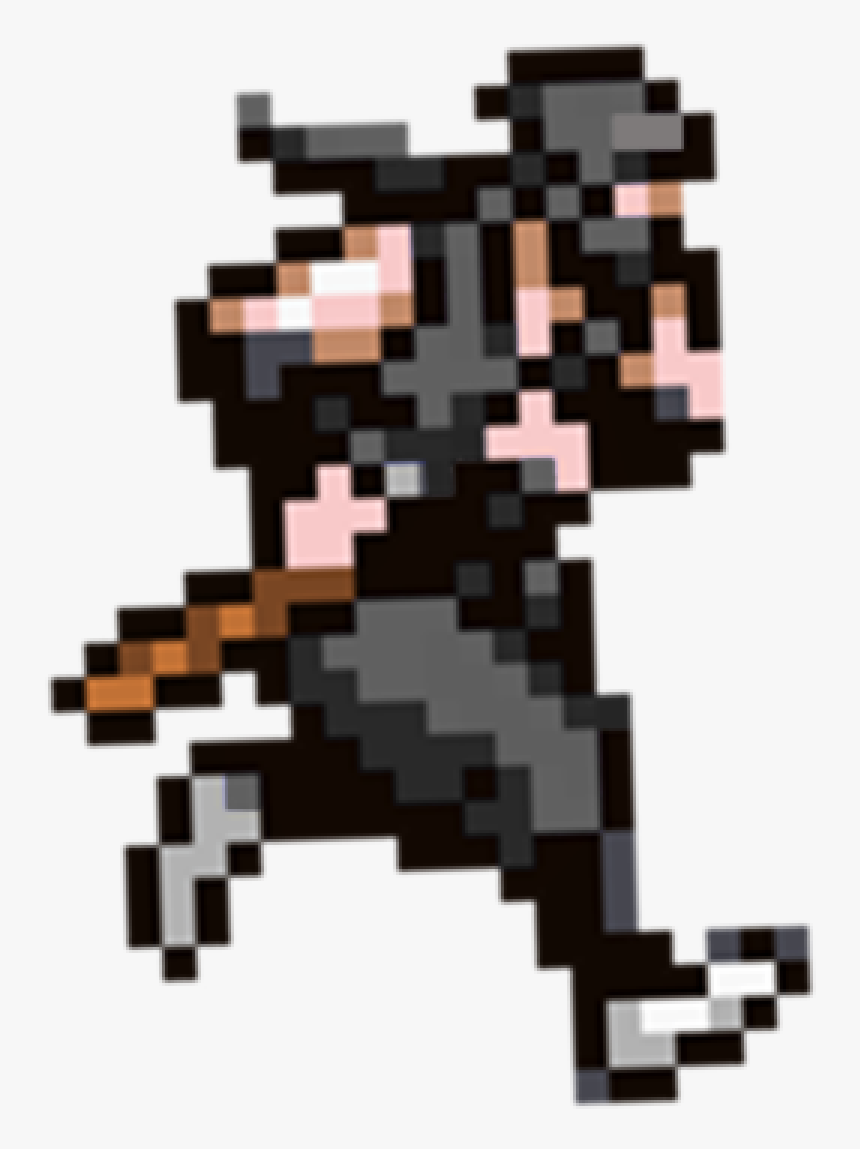 Ryu Hayabusa Modern Sprite - Ninja Gaiden 8 Bit, HD Png Download, Free Download