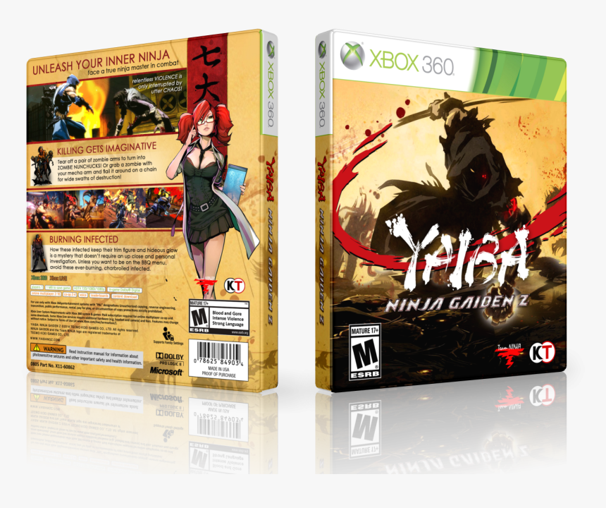 Viewing Full Size Yaiba - Ninja Gaiden Yaiba Xbox 360, HD Png Download, Free Download