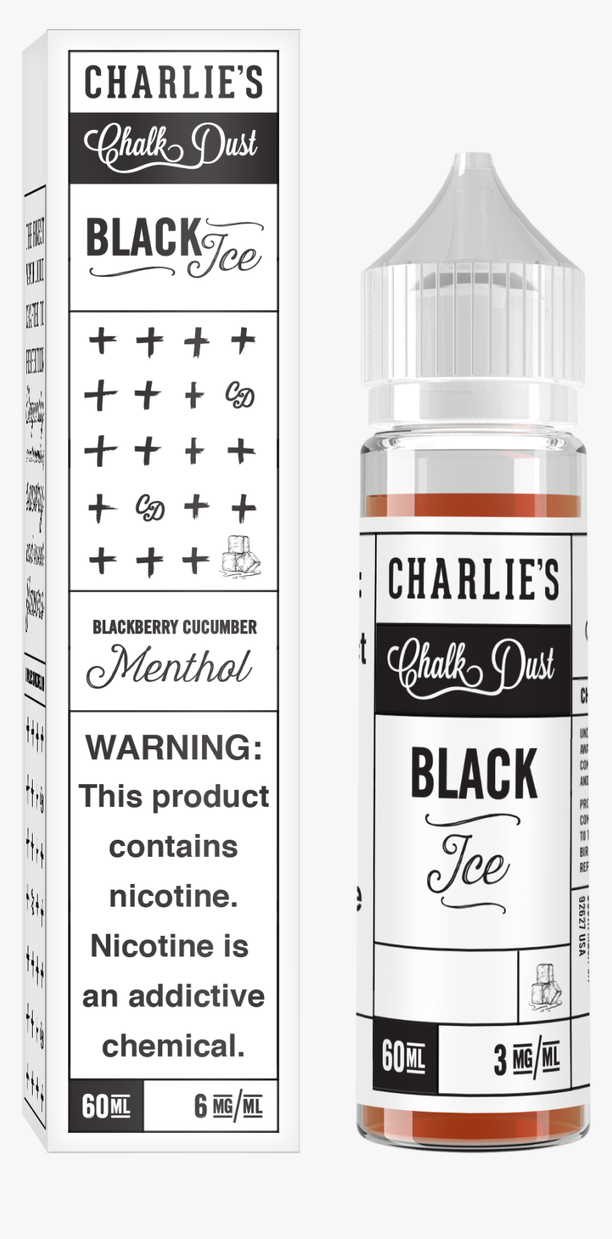 Big Berry E-liquid - Charlie's Chalk Dust Big Berry, HD Png Download, Free Download