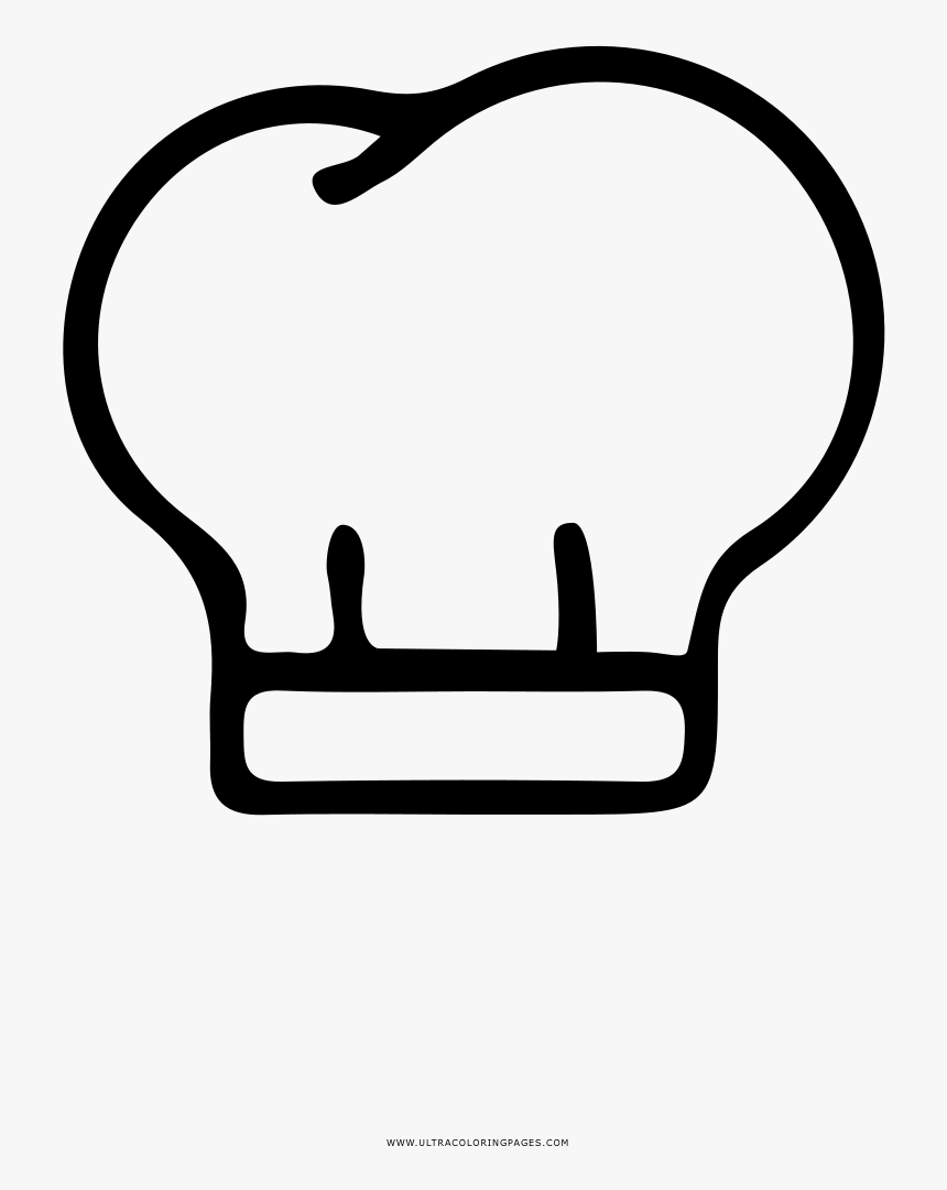 Dibujo Para Colorear Ultra - Dibujo De Sombrero De Chef, HD Png Download, Free Download