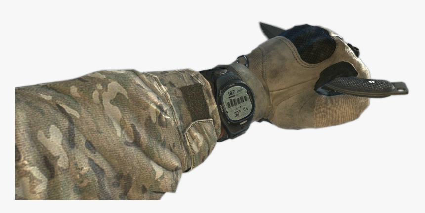 Tactical Knife Modern Warfare 2 File Tac Knife In Action - Tactical Gloves Call If Duty, HD Png Download, Free Download