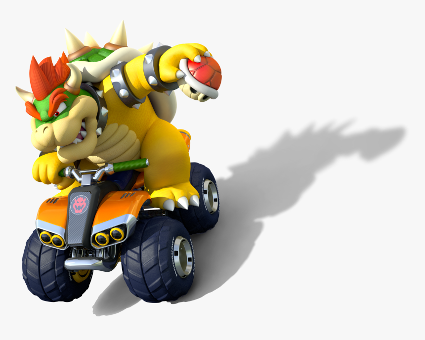 Mario Kart 8 Deluxe Bowser , Png Download - Bowser Mario Kart Characters, Transparent Png, Free Download