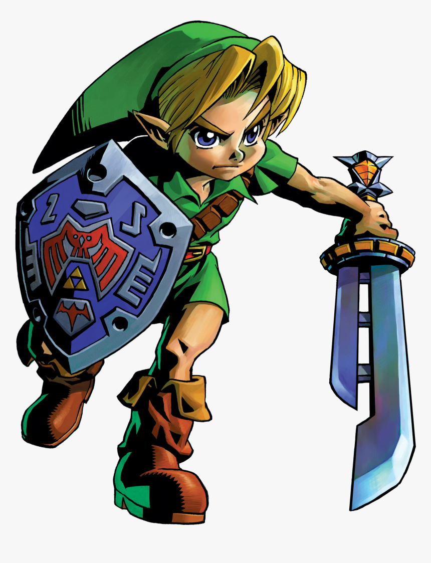 Link Artwork - Legend Of Zelda Majora's Mask Link, HD Png Download, Free Download