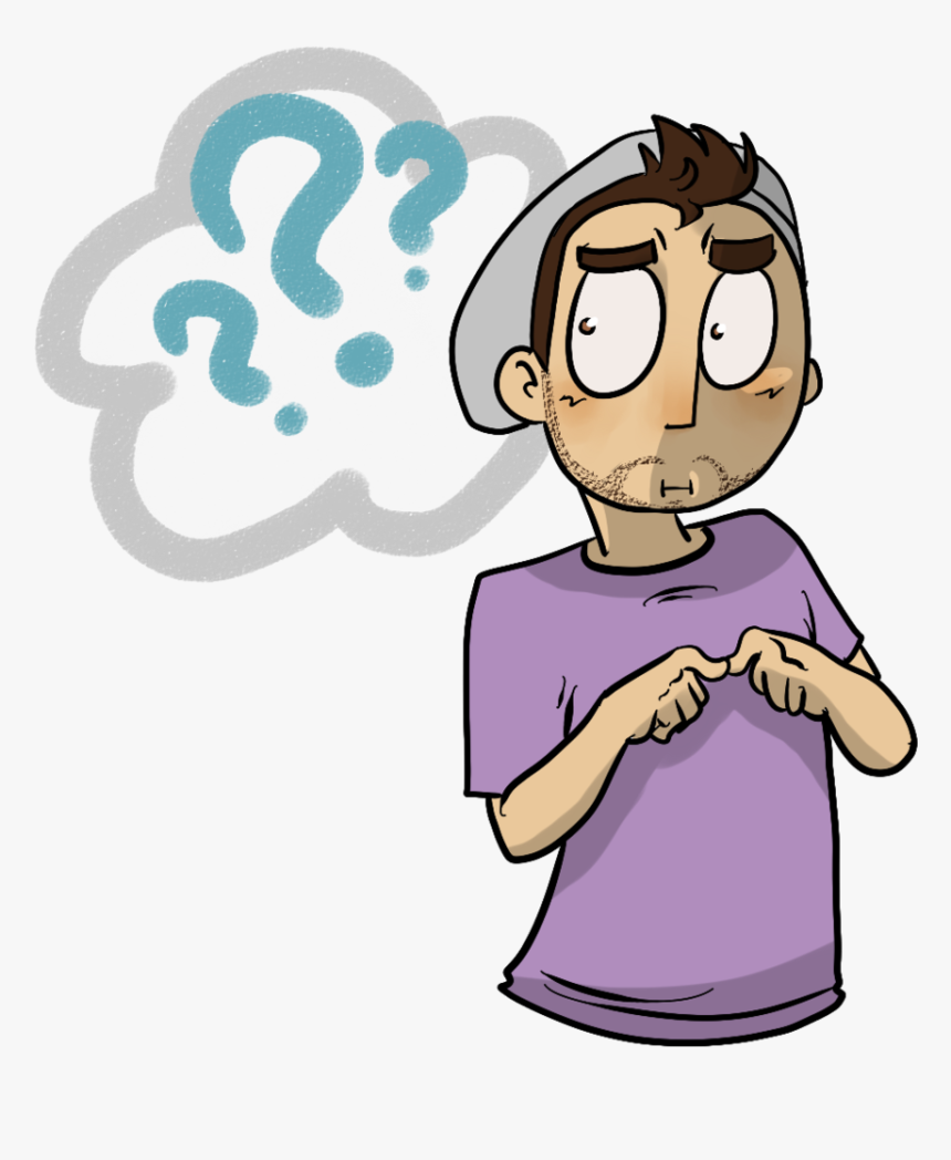 Confused Cartoon Face Png , Png Download - Confused Clipart Face Png, Transparent Png, Free Download
