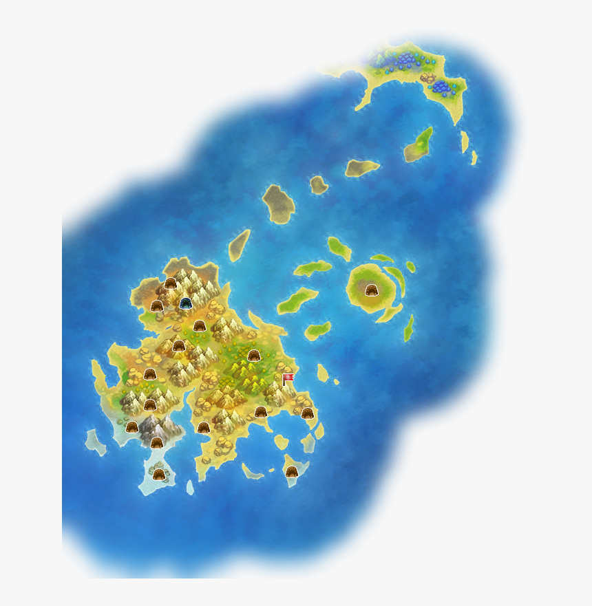 Sand Continent - Pokemon Super Mystery Dungeon Sand Continent, HD Png Download, Free Download