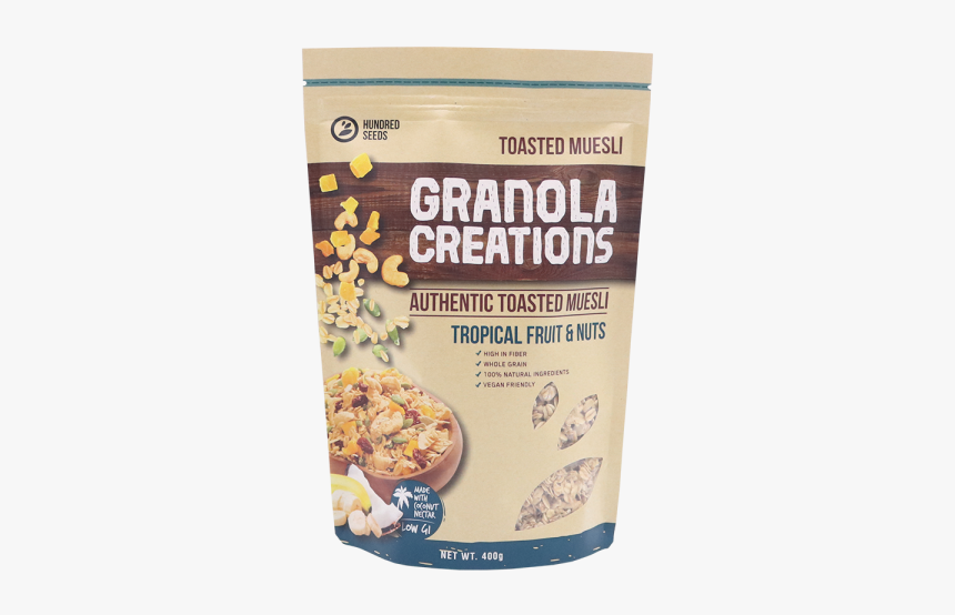 Tropical Fruit & Nuts - Granola Creatian Cinnamon Raisin 200 G, HD Png Download, Free Download