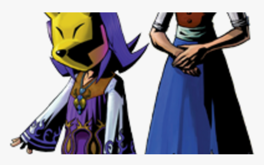 Majora"s Mask Moon Png -kafei Majoras Mask 3d, Hd Png - Zelda Majoras Mask Anju, Transparent Png, Free Download