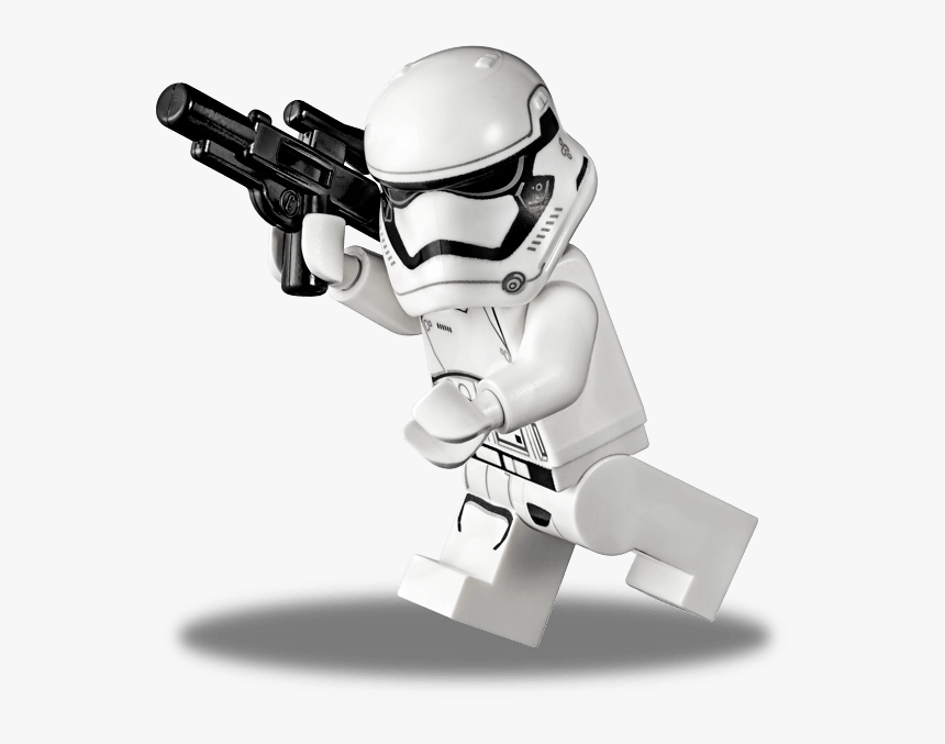 Star Wars Characters Png Black And White - Stormtrooper Lego Png, Transparent Png, Free Download