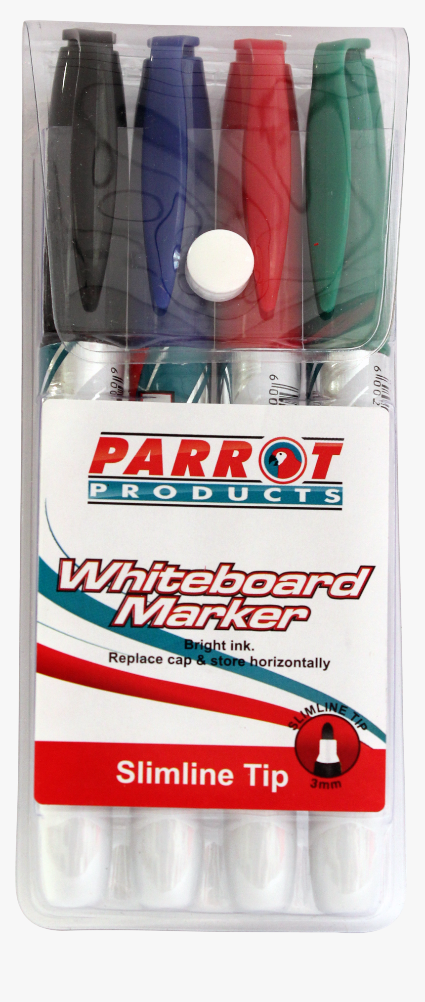 Markers Whiteboard Parrot Slimline Tip - Parrot Products, HD Png Download, Free Download