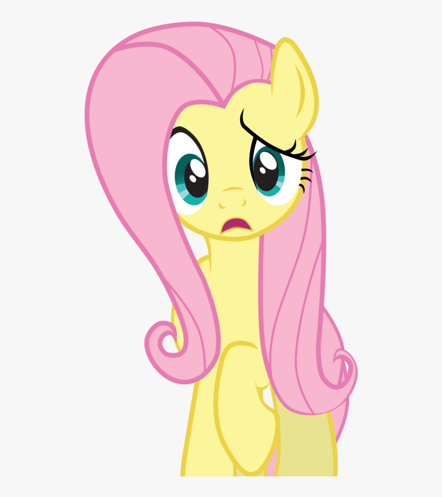 Fluttershy Vector Confused - Thank You For Your Attention Animation, HD Png Download, Free Download