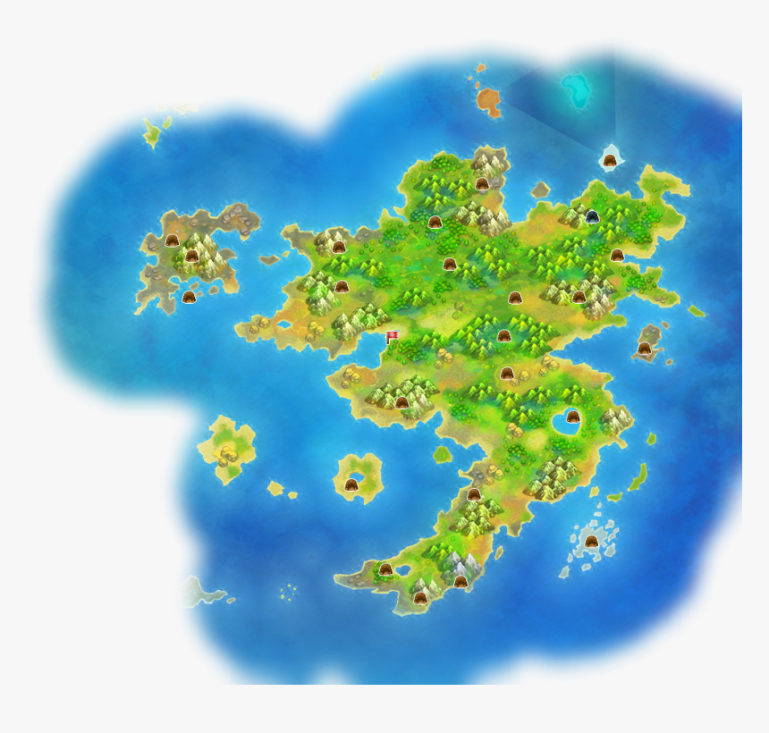 Grass Continent - Map, HD Png Download, Free Download