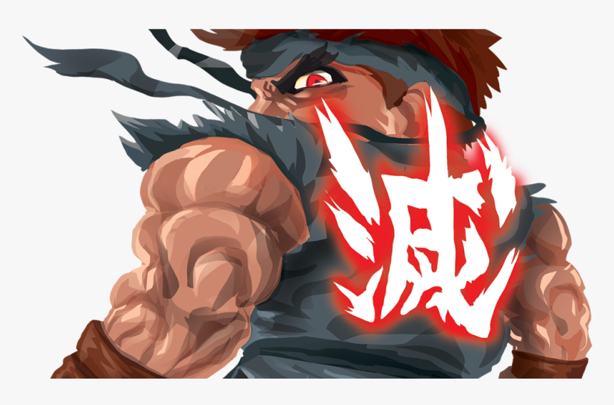 Evil Ryu Chibi - Chibi Evil Ryu, HD Png Download, Free Download