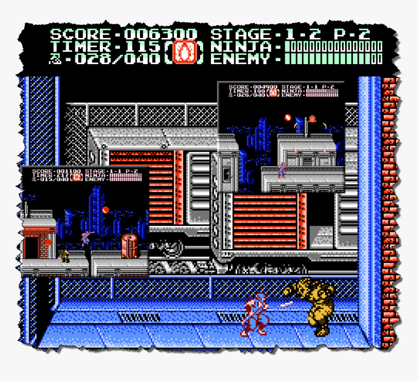 Ninja Gaiden 2 Nes, HD Png Download, Free Download