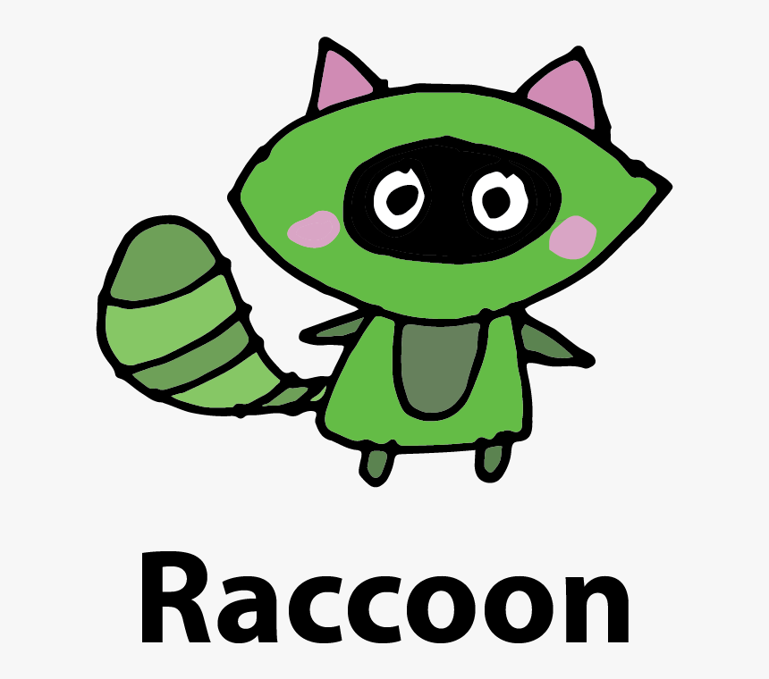 Raccoon Clipart , Png Download - Cartoon, Transparent Png, Free Download