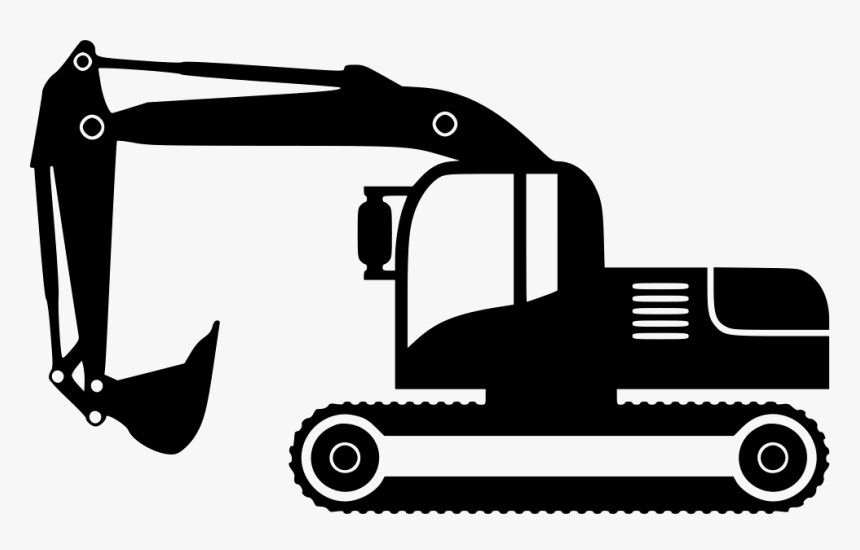 Png Icon Free Download - Excavator Svg, Transparent Png, Free Download